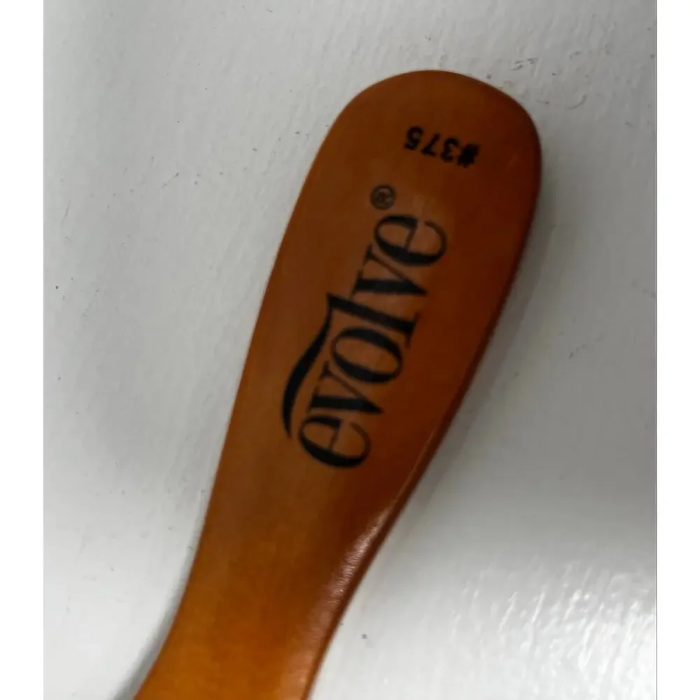 evolve boar styling brush natural wooden handle great condition